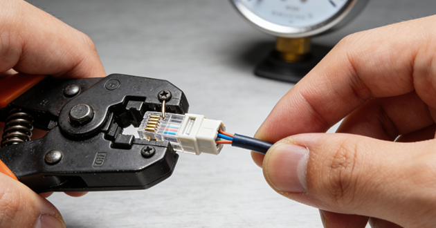 rj45 connector step 6