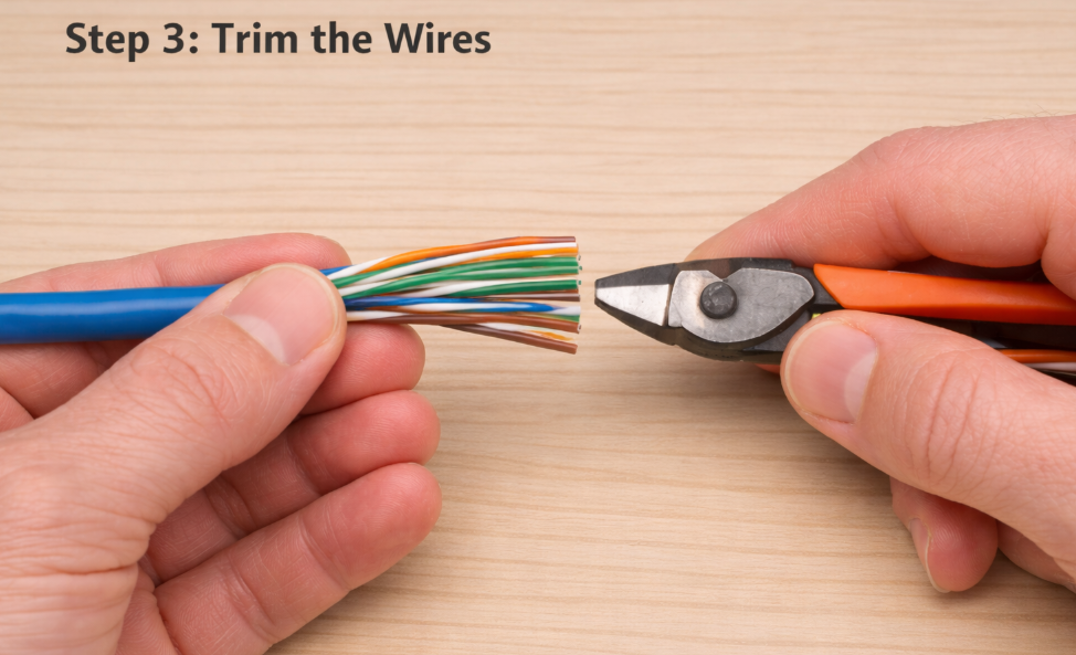 Step 3: Trim the Wires