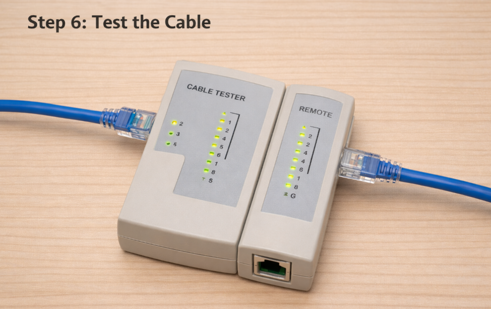 Step 6: Test the Cable