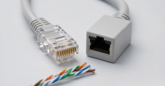 Why Does T568B Wiring Look Different on an RJ45 Plug and Female Jack？