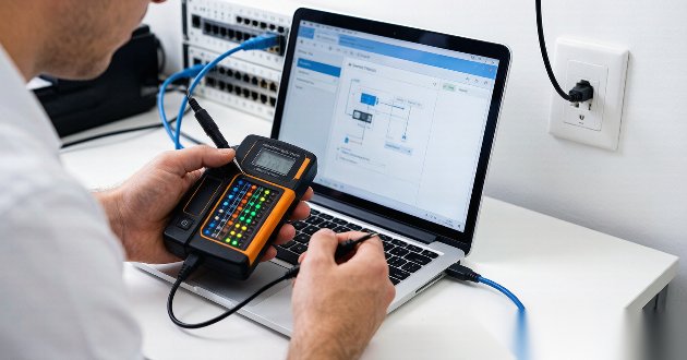diagnose RJ45 pinout problem