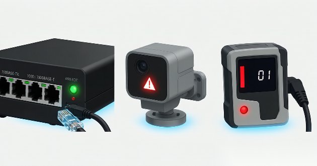 incorrect RJ45 pinout warning signs