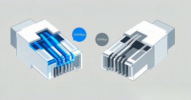 wrong RJ45 pinout still works