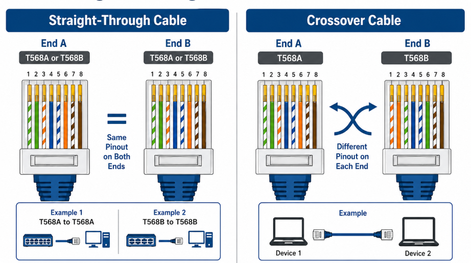1783914762108457.png Straight-Through vs Crossover RJ45 Pinout.png