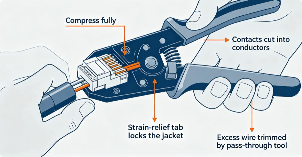1784512108788262.png Step 3 Insert the Wires into the RJ45 Connector.png